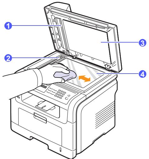 XEROX PHASER 3300MFPV/X - Nettoyage du scanner - 1