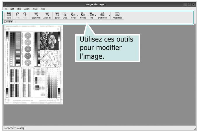 XEROX PHASER 3300MFPV/X - Utilisation du gestionnaire d'image - 1