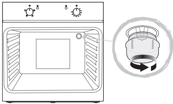 CATA CME6106X - Remplacement de l'ampoule du four - 1