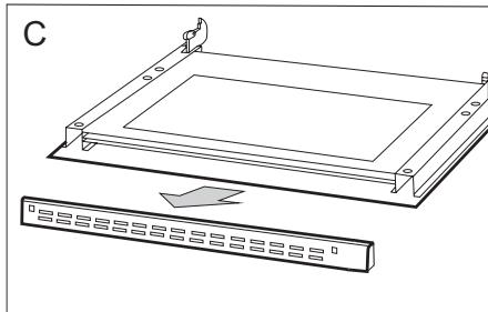 AMICA EB 13522 E - Démontage de la vitre interieure - 2