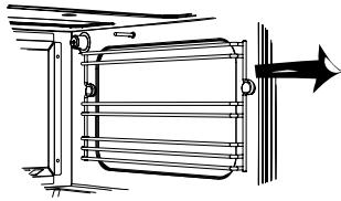 KITCHENAID KOSCX45600 - Démontage des supports de GRILLE - 1