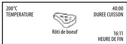KITCHENAID KOSCX45600 - Si la SONDE n'est PAS utilisée : - 1
