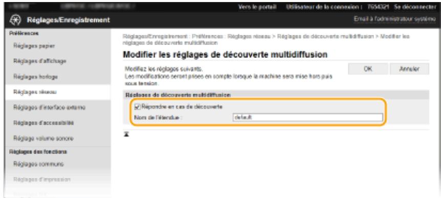 CANON LBP611CN - ■ Spécification de la découverte des périphériques multidiffusion - 1