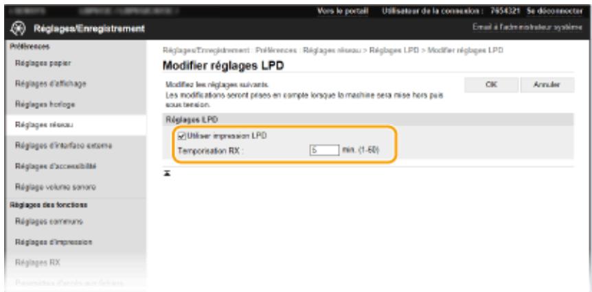 CANON LBP611CN - ■Configuration de LPD ou RAW - 1