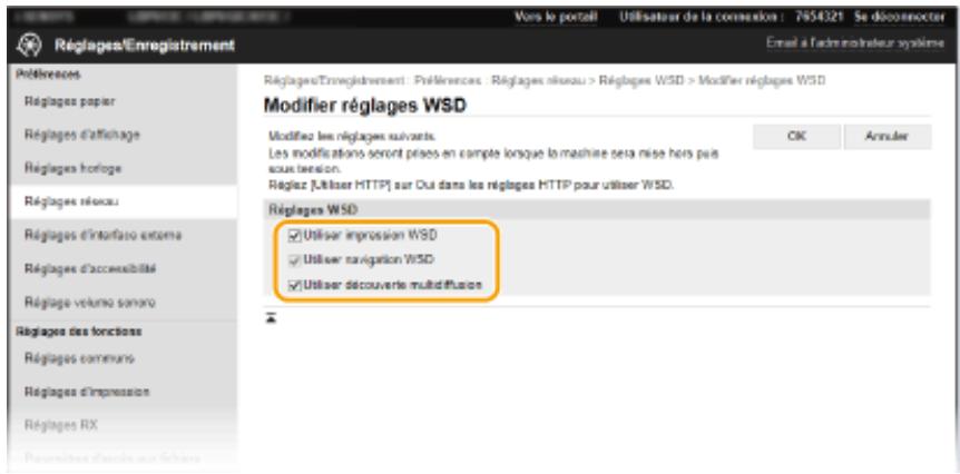 CANON LBP611CN - ■Configuration du protocole WSD - 1