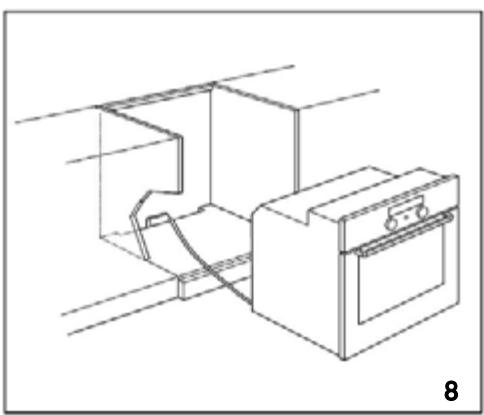 IGNIS AKS185IX - Securing the oven - 2