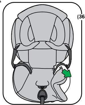 BESAFE IZI COMBI X3 - Removing the cover: alternative 1 - 1