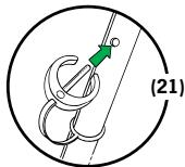 BESAFE IZI COMBI X3 - Rearward-facing in the front seat: installation - 7