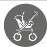 BRITAX B-AGILE LINEN - La poussette BRITAX RÖMER B-AGILE M peut être utilisée dans les configurations suivantes : - 2