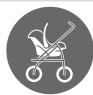 BRITAX B-AGILE LINEN - A BRITAX RÖMER B-AGILE M pode ser usada nas seguintes configurações: - 2