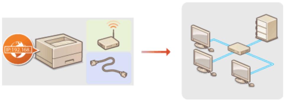 CANON LBP233DW - Setting Up the Network Environment - 1