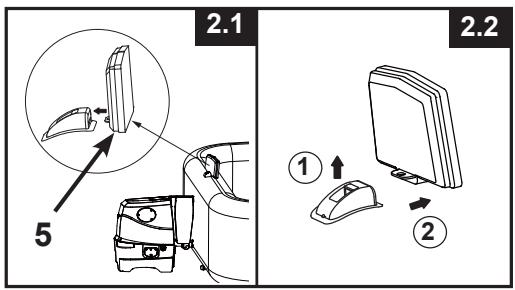 INTEX PURESPA ARDOISE - Chargement et installation de la tablette de commande du spa - 2