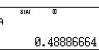 CASIO FC 100V-2 - Autres types de calcul de régression - 50