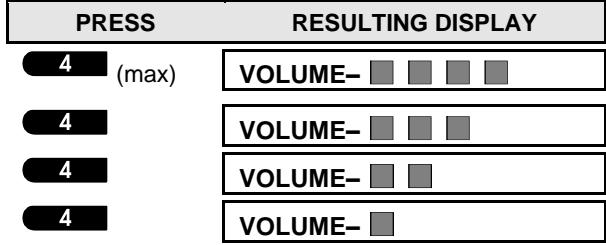 VISONIC POWERMASTER 30 - Adjusting the Speech Volume1 and the Volume of the Keypad Beeps - 2