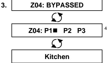 VISONIC POWERMASTER 30 - B.2 Reviewing the Zone Bypass Scheme - 1