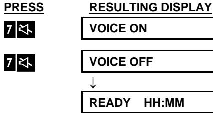 VISONIC POWERMASTER 30 - Voice ON/OFF - 1