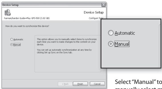 HARMAN KARDON GPS-500 WE - Prepare PC for Sync - 1