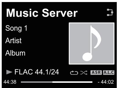 PIONEER N-50 - Use / to select the server that the file you want to play is stored on, then press ENTER. - 1