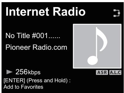 PIONEER N-50 - Press and hold ENTER for a few seconds. - 1