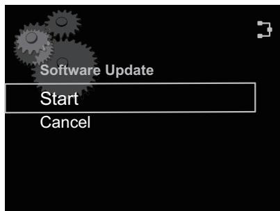 PIONEER N-50 - Select Option Setting Software Update Start, then press ENTER. - 1