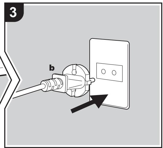 ONKYO NS-6170 - Connecting the antenna/power cord, etc. - 3