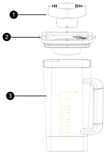 WILFA POWERFUEL BLENDER PB2B-P1200 - APERCU DU PRODUIT - 1