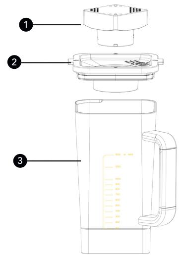 WILFA POWERFUEL BLENDER PB2B-P1200 - OPIS OGÓLNY PRODUKTU - 1