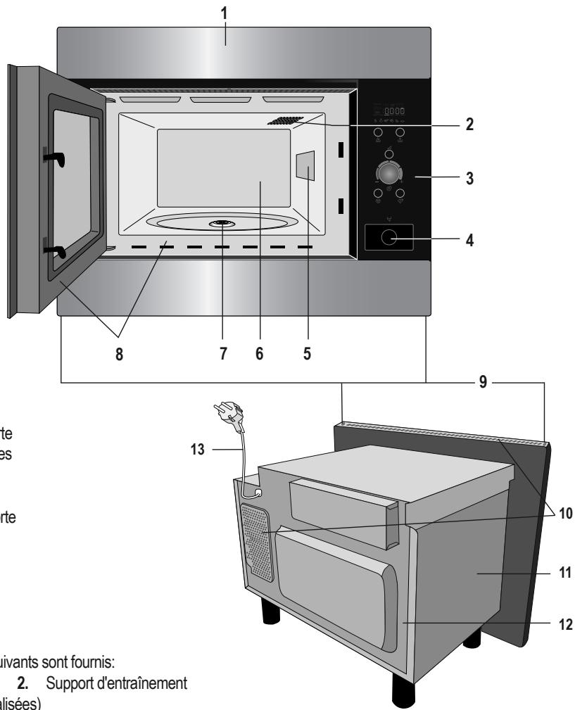 ZANUSSI ZBM26542XA - FOUR micro-ondes et accessoires - 1