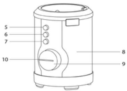 BRABANTIA D10-2W - LERNEN SIE IHREN TISCH-MIXER KENNEN - 3