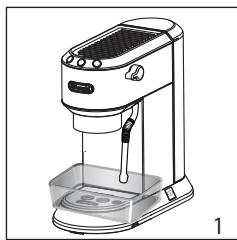 DELONGHI DEDICA ARTE EC885.GY - Por favor observe - 3