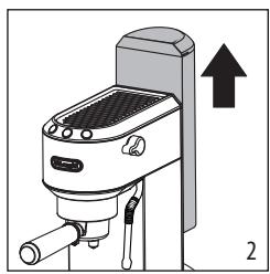 DELONGHI DEDICA ARTE EC885.GY - PREPARING YOUR MACHINE FOR FIRST USE - 2