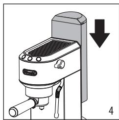 DELONGHI DEDICA ARTE EC885.GY - Preparation de la machine pour la première utilisation - 4
