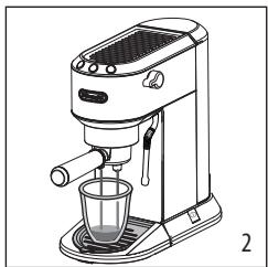 DELONGHI DEDICA ARTE EC885.GY - Preparer un cappuccino - 2