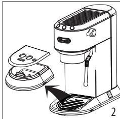 DELONGHI DEDICA ARTE EC885.GY - Important! - 2