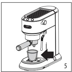 DELONGHI DEDICA ARTE EC885.GY - Please note: - 5
