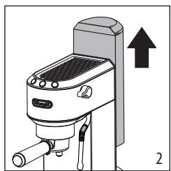 DELONGHI DEDICA ARTE EC885.GY - PREPARANDO SU MAQUINA PARA EL PRIMER USO - 2