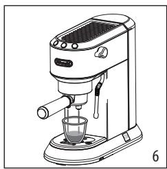 DELONGHI DEDICA ARTE EC885.GY - Tips for a hotter coffee - 7