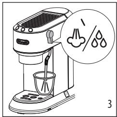 DELONGHI DEDICA ARTE EC885.GY - MAKING HOT WATER - 3