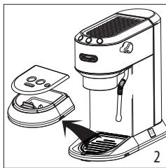 DELONGHI DEDICA ARTE EC885.GY - Important! - 2