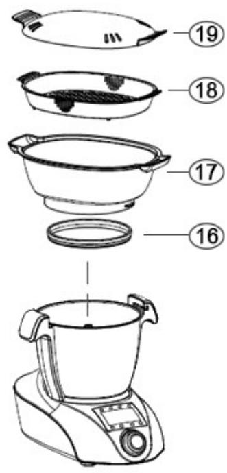 COMPACT COOK DELUXE - Pièces et assemblage - 2