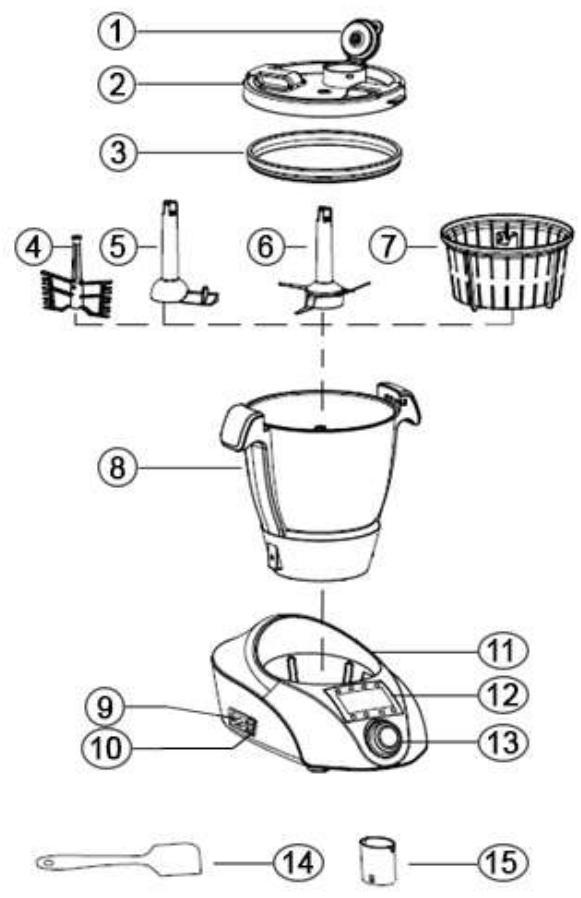 COMPACT COOK DELUXE - Pièces et assemblage - 1