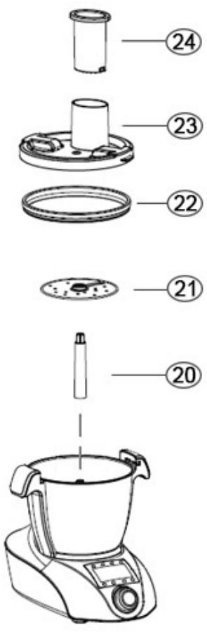 COMPACT COOK DELUXE - Pièces et assemblage - 3