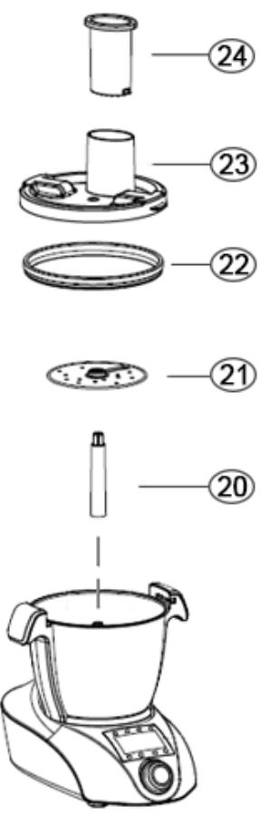 COMPACT COOK ELITE - Pièces et assemblage - 3