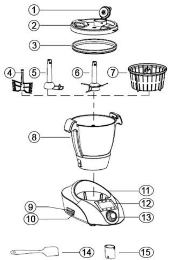 COMPACT COOK ELITE - Pièces et assemblage - 1