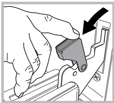 INDESIT FIM53KCAIXS - Démontage et remontage de la porte du four : - 2