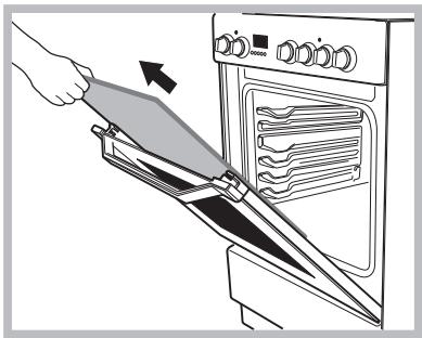 INDESIT FIM53KCAIXS - Démontage et remontage de la porte du four : - 5