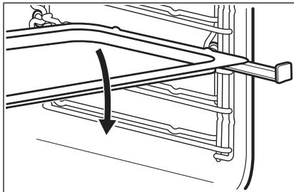 AEG-ELECTROLUX CIS6679BPW - Rails téléscopiques - insertion des accessoires du four - 5