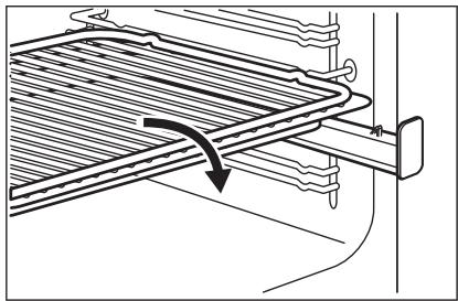 AEG-ELECTROLUX CIS6679BPW - Rails téléscopiques - insertion des accessoires du four - 6