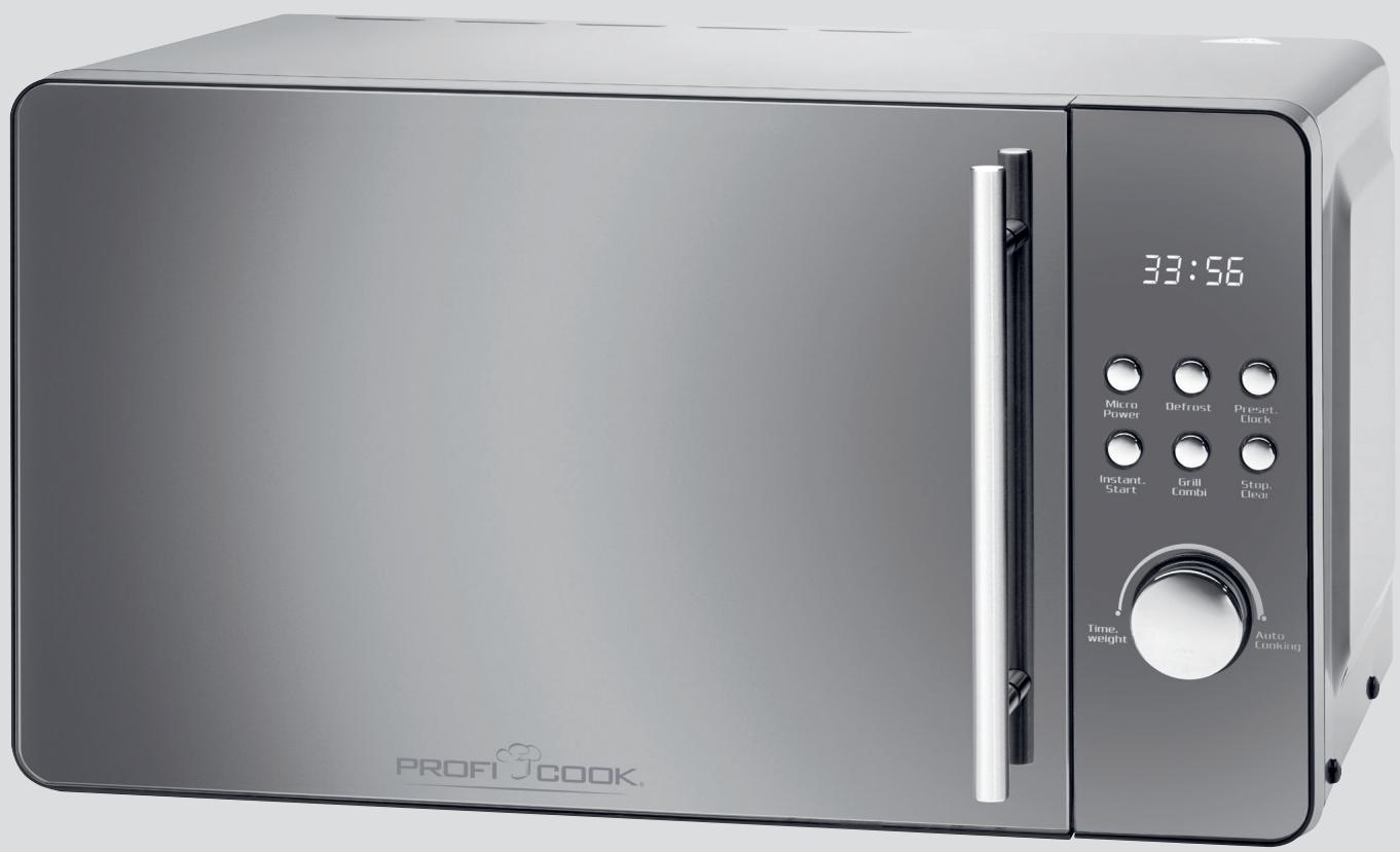 PROFICOOK PC-MWG1175 - Bedienungsanleitung / Garantie - 1