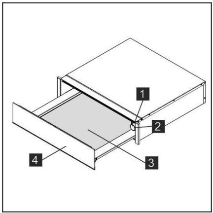AEG-ELECTROLUX KDK912924M - Composants principaux - 1